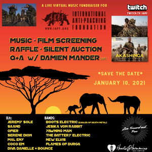 A Virtual Music Fundraiser For The International Anti-Poaching Foundation & Akashinga Rangers